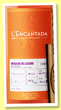 Domaine Del Cassou 35 yo 1987/2022 (48.6%, L'Encantada, bas-armagnac, cask #010, 490 bottles) 