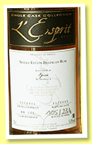 Epris 2011/2023 (53.1%, L'Esprit, Brazil, cask #BB 101, 234 bottles) 