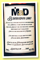 Foursquare 2007/2022 'Fortitude' (62.9%, Man and Dram, Barbados) Foursquare 2007/2022 'Fortitude' (62.9%, Man and Dram, Barbados)