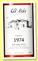 Garreau 48 yo 1974/2024 (51.2%, Old Master Spirits, Bas-armagnac, 152 bottles) 