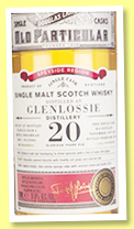 Glenlossie 20 yo 1997/2018 (51.6%, Douglas Laing, Old Particular, refill hogshead, cask #12365, 127 bottles) 