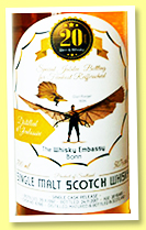 Glenlossie 20 yo 1997/2017 (51.7%, Signatory Vintage, for Feinkost Reifferscheid, Germany, hogshead, cask #6766, 272 bottles)