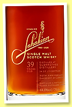 Glenrothes 39 yo 1980/2020 (44.8%, Elixir Distillers, 40th Anniversary Davidoff of London, Edward Sahakian, bourbon cask, 179 bottles) Glenrothes 39 yo 1980/2020 (44.8%, Elixir Distillers, 40th Anniversary Davidoff of London, Edward Sahakian, bourbon cask, 179 bottles)
