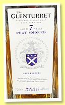 Glenturret 7 yo 'Peat Smoked' (44%, OB, 2022 release)