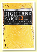 Highland Park 12 yo 'Viking Honour' (OB, 40%, -/+ 2023)