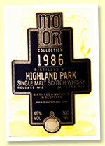 Highland Park 24 yo 1986/2020 (46%, Mo Òr Collection, cask #2275, bourbon hogshead, 300 bottles)