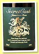 Jamaican Rum 6 yo (54%, SecretCask, bourbon, +/-2023)