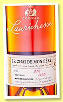 Laurichesse 'Le Fût de Mon Père' (47.6%, OB for Malternative Belgium, Grande Champagne, cask #212, 165 bottles, 2023) Laurichesse 'Le Fût de Mon Père' (47.6%, OB for Malternative Belgium, Grande Champagne, cask #212, 165 bottles, 2023)