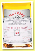 Linkwood 30 yo 1993/2023 (50.2%, Hunter Laing, Platinum Old & Rare, refill hogshead, 205 bottles) Linkwood 30 yo 1993/2023 (50.2%, Hunter Laing, Platinum Old & Rare, refill hogshead, 205 bottles)