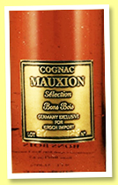 Mauxion Sélection 1967/2023 (52.3%, OB for Germany, Bons Bois) Mauxion Sélection 1967/2023 (52.3%, OB for Germany, Bons Bois)