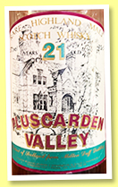 Milton Duff 21 yo 'Pluscarden Valley' (57%, Sestante, 75cl, 1980s) Milton Duff 21 yo 'Pluscarden Valley' (57%, Sestante, 75cl, 1980s)