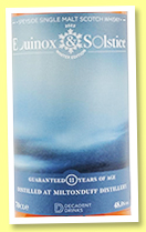 Miltonduff 11 yo 2012/2023 (48.5%, Decadent Drinks, Equinox & Solstice, Winter 2023, First Fill Sherry Hogshead) Miltonduff 11 yo 2012/2023 (48.5%, Decadent Drinks, Equinox & Solstice, Winter 2023, First Fill Sherry Hogshead)