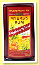 Myers's Original Dark (40%, OB, Jamaica, +/- 2022) Myers's Original Dark (40%, OB, Jamaica, +/- 2022)
