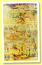 North British 31 yo 1991/2023 (44.9%, The Whisky Fair, bourbon barrel, cask #264528, 206 bottles) 