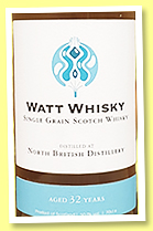 North British 32 yo 1991/2023 (50.1%, Watt Whisky, barrel, 102 bottles) 