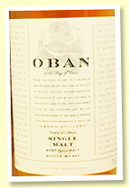 Oban 14 yo (43%, OB, circa 2000)
Oban 14 yo (43%, OB, circa 2000)