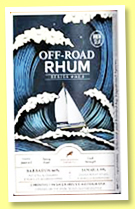 Off-Road Rhum 'Series #02.1' (59%, Vagabond Spirits, blended rum, 2023) Off-Road Rhum 'Series #02.1' (59%, Vagabond Spirits, blended rum, 2023)