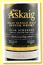 Port Askaig 'Cask Strength' (59.4%, Elixir Distillers, small batch #01, 2023) 