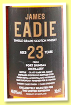 Port Dundas 23 yo 2000/2023 (49.9%, James Eadie, amontillado finish, cask #366662) 