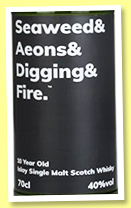 Seaweed & Aeons & Digging & Fire 10 yo (40%, Master of Malt, Islay Single Malt, +/-2022)