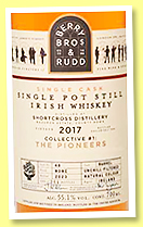 Shortcross 2017/2023 (55.1%, Berry Bros. & Rudd, The Pioneers, Single pot still Irish whiskey, barrel, cask #48) Shortcross 2017/2023 (55.1%, Berry Bros. & Rudd, The Pioneers, Single pot still Irish whiskey, barrel, cask #48)
