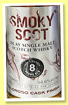 Smoky Scot 8 yo (54.6%, Murray McDavid, single malt, for Germany, oloroso cask finish, 2022)