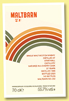 Strathmill 27 yo 1996/2023 (55.7%, Maltbarn, Seventies, sherry cask, 141 bottles) Strathmill 27 yo 1996/2023 (55.7%, Maltbarn, Seventies, sherry cask, 141 bottles)