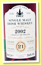 The Pine Tree 21 yo 2002/2023 (53.4%, The Whisky Cask Company, single malt, Tree of Life Serie, PX sherry cask, 360 bottles)