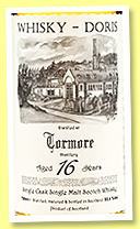 Tormore 16 yo 1995/2011 (53.4%, Whisky-Doris, bourbon hogshead, cask #20213, 132 bottles) Tormore 16 yo 1995/2011 (53.4%, Whisky-Doris, bourbon hogshead, cask #20213, 132 bottles)