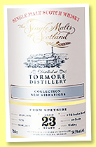 Tormore 23 yo 1999/2023 (54.5%, The Single Malts of Scotland, Elixir Distillers for LMDW, New Vibrations, first fill bourbon barrel, cask #5174, 189 bottles) Tormore 23 yo 1999/2023 (54.5%, The Single Malts of Scotland, Elixir Distillers for LMDW, New Vibrations, first fill bourbon barrel, cask #5174, 189 bottles)