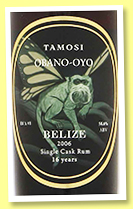 Travellers 16 yo 2006/2023 'Obano-Oyo' (58.6% , Tamosi, Belize, cask #ECA#3) Travellers 16 yo 2006/2023 'Obano-Oyo' (58.6% , Tamosi, Belize, cask #ECA#3)
