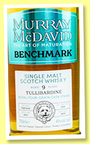 Tullibardine 9 yo 2013/2023 (46%, Murray McDavid, Benchmark, 1st-fill Koval four-grain finish, 1220 bottles) 