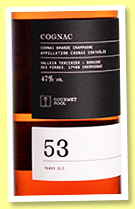 Vallein Tercinier 53 yo 1967/2021 (47%, OB for Gourmet Pool, grande champagne, 235 bottles)