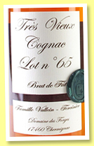 Vallein Tercinier 'Lot n° 65' (54.4%, OB, for Wealth Solutions, 2015) Vallein Tercinier 'Lot n° 65' (54.4%, OB, for Wealth Solutions, 2015)