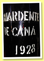 Aguardente de Cana 1928 (Madeira, 1960s)