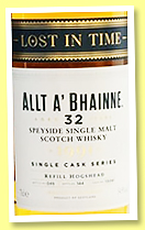 Allt-A-Bhainne 26 yo 1997/2023 (50.1%, The Whisky Blues, barrel, cask #300142, 172 bottles)