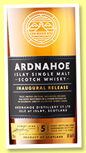 Ardnahoe 5 yo 'Inaugural Release' (50%, OB, 2024)