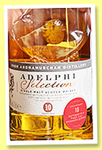 Ardnamurchan 10 yo 2014/2024 (56.8%, OB, 1st fill bourbon barrel, for Whisky Fringe 2024, cask #10, 252 bottles)