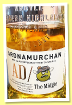 Ardnamurchan ‘The Midgie’ (48%, OB, 6,200 bottles, 2024)