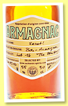 Armagnac Secret! 'Lot 16 The Bourbony' (55%, Authentic Spirits, Bas Armagnac, 2024)