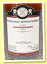 Auchentoshan 2000/2020 (51.5%, Malts of Scotland, refill sherry hogshead, Cask #MOS 20023, 283 bottles)