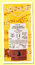 Aultmore 11 yo 2013/2024 (55.4%, Lady of the Glen, hogshead and rum cask finish, cask #300445, 272 bottles) Aultmore 11 yo 2013/2024 (55.4%, Lady of the Glen, hogshead and rum cask finish, cask #300445, 272 bottles)