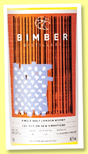 Bimber 2017/2023 (58.7%, OB, UK, LMDW New Vibrations, bourbon barrel, cask #196)