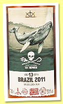 Brazil 13 yo 2011/2024 (55.5%, FRC for Sea Shepherd, Kirsch Import, American oak + Imburana)