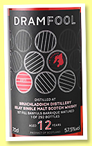 Bruichladdich 12 yo 2011/2023 (57.5%, Dramfool, 1st fill Banyuls barrique, cask #1515, 292 bottles)