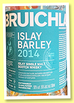 Bruichladdich 2014/2024 ‘Islay Barley’ (50%, OB, bourbon and wine casks)
