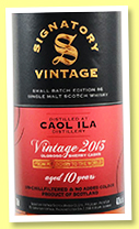 Caol Ila 10 yo 2013/2023 (48.2%, Signatory Vintage, Small Batch, Edition #4, sherry) Caol Ila 10 yo 2013/2023 (48.2%, Signatory Vintage, Small Batch, Edition #4, sherry)