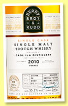 Caol Ila 13 yo 2010/2023 (55.1%, Berry Bros. & Rudd, For France, Islay Selection, PX finish, cask #311746, 280 bottles)