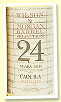 Caol Ila 24 yo 1974/1998 (46%, Wilson & Morgan)