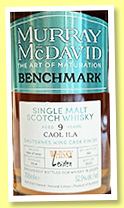 Caol Ila 9 yo 2014/2023 (52.9%, Murray McDavid, Benchmark, Whisky in Leiden, Sauternes cask finish, 163 bottles) Caol Ila 9 yo 2014/2023 (52.9%, Murray McDavid, Benchmark, Whisky in Leiden, Sauternes cask finish, 163 bottles)